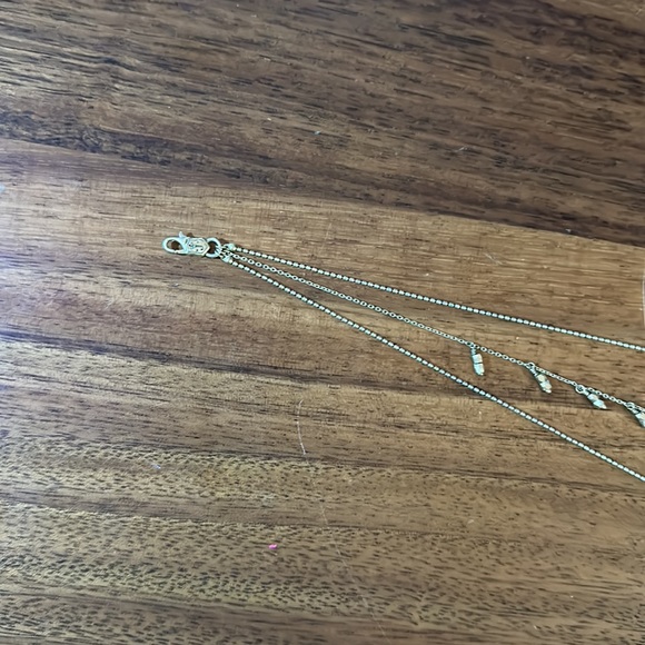 Juicy Couture Gold 3 Layer Necklace - Picture 3 of 4